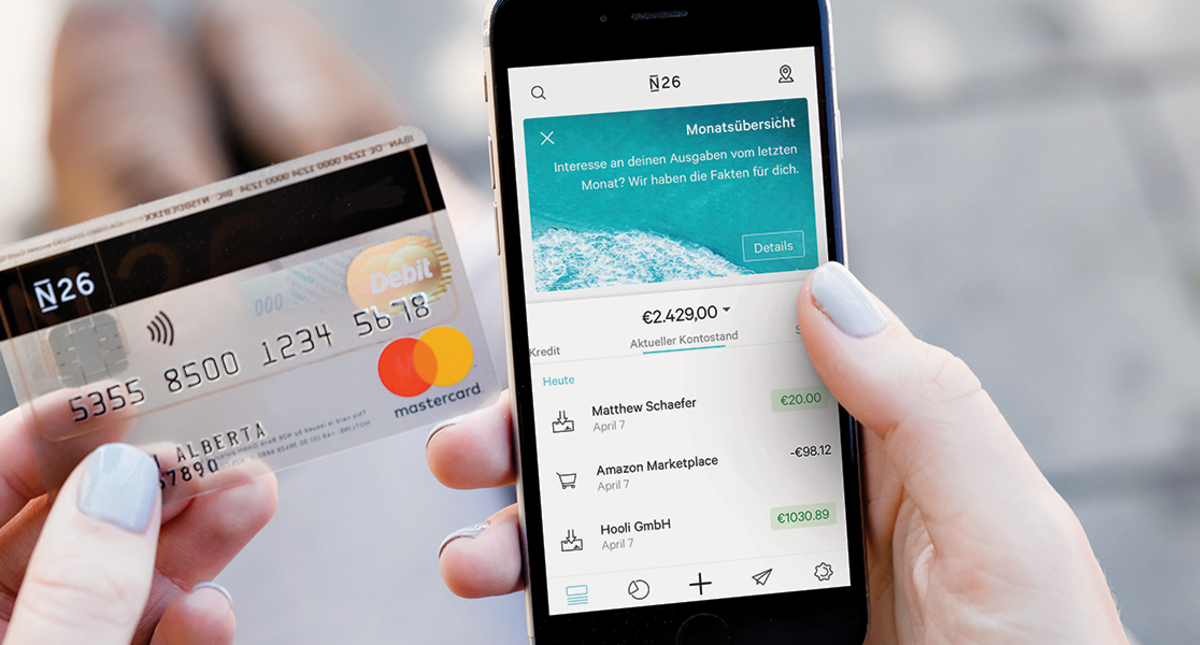 Présentation de l’application N26, une banque connectée